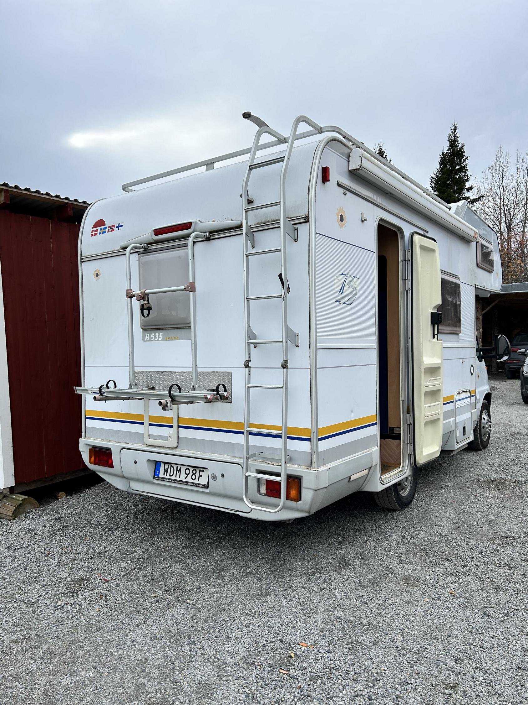 Fiat Ducato Conversion Karosseri Platform 1.9 TD Manuell, 5-trinn, 90hk, 2001
