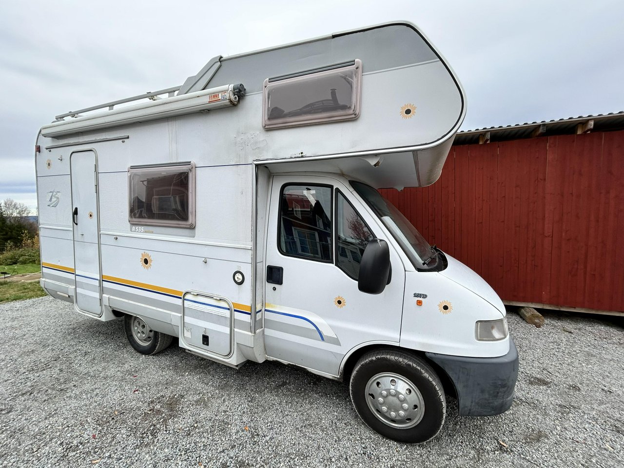 Fiat Ducato Conversion Karosseri Platform 1.9 TD Manuell, 5-trinn, 90hk, 2001