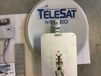 TeleSat BT 65 helautomatisk parabol för husbil,husvagn