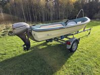 Uttern 465, 9.9hk 4-takt, 80 kärra