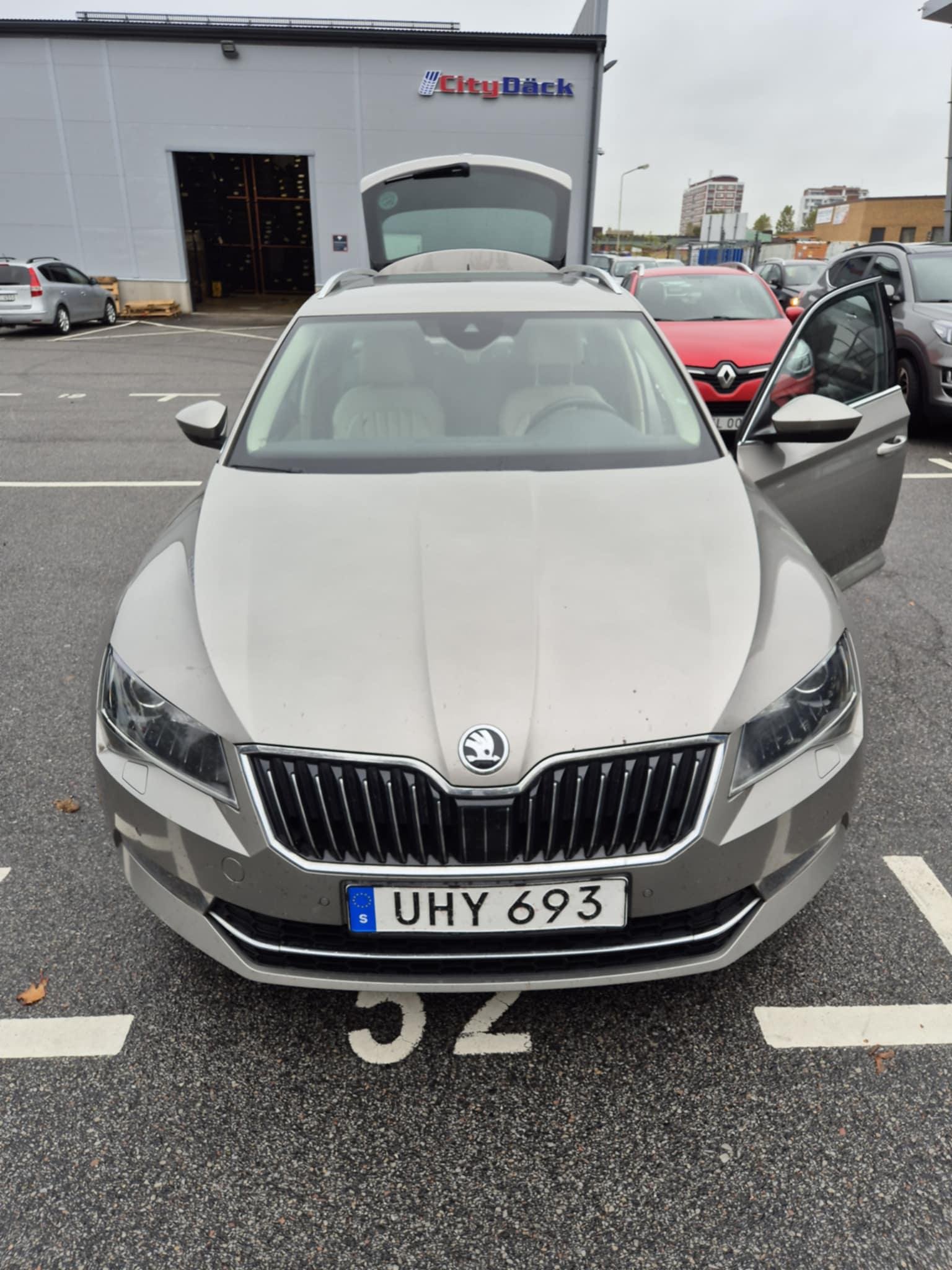 Škoda Superb Kombi 2.0 TDI SCR DSG Sekventiell, 190hk, 2016