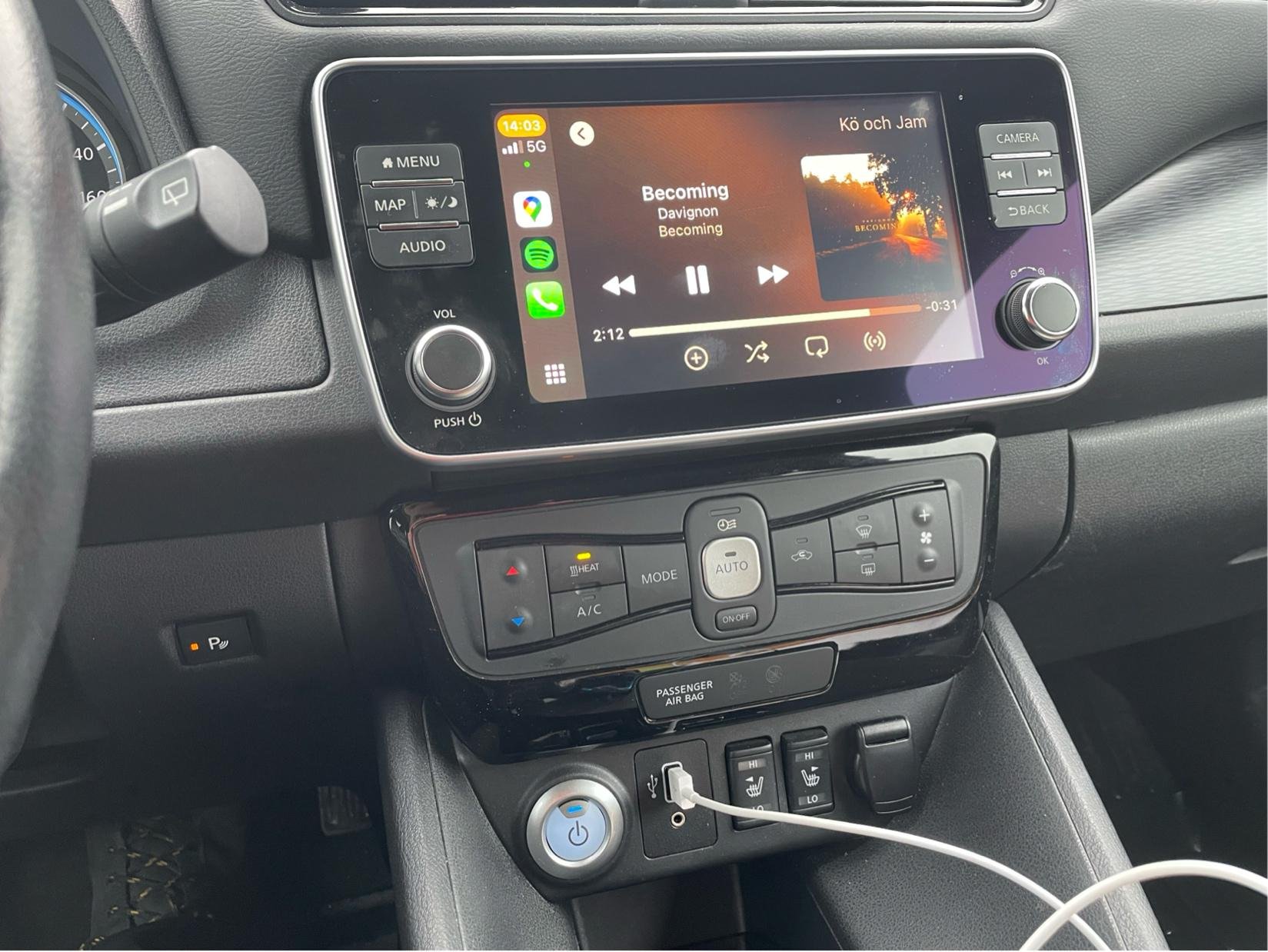 Nissan Leaf e+, 217ps, 2019