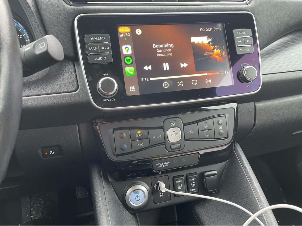 Nissan Leaf e+, 217ps, 2019