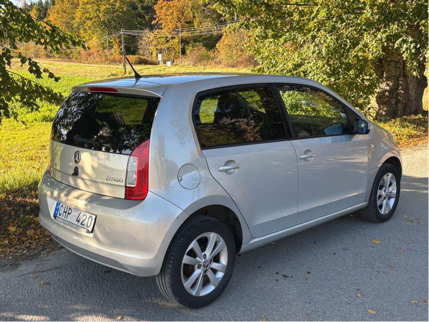 Škoda Citigo 5-dörrar 1.0 MPI Manuell, 75hk, 2013