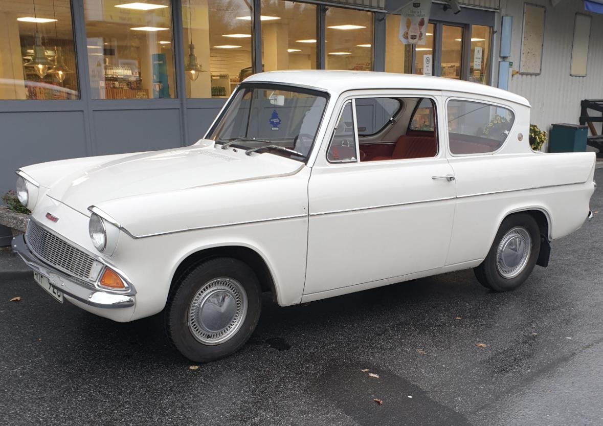 Ford Anglia Deluxe 1.0 Manual, 39hp, 1966