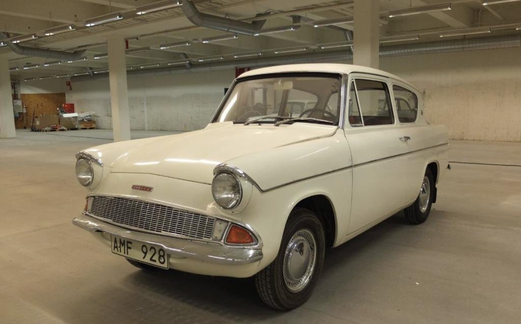 Ford Anglia Deluxe 1.0 Manual, 39hp, 1966