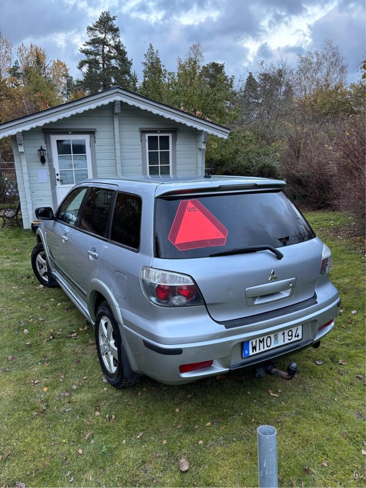 Mitsubishi Outlander Turbo 2.0 4WD Manuell, 201hk, 2005