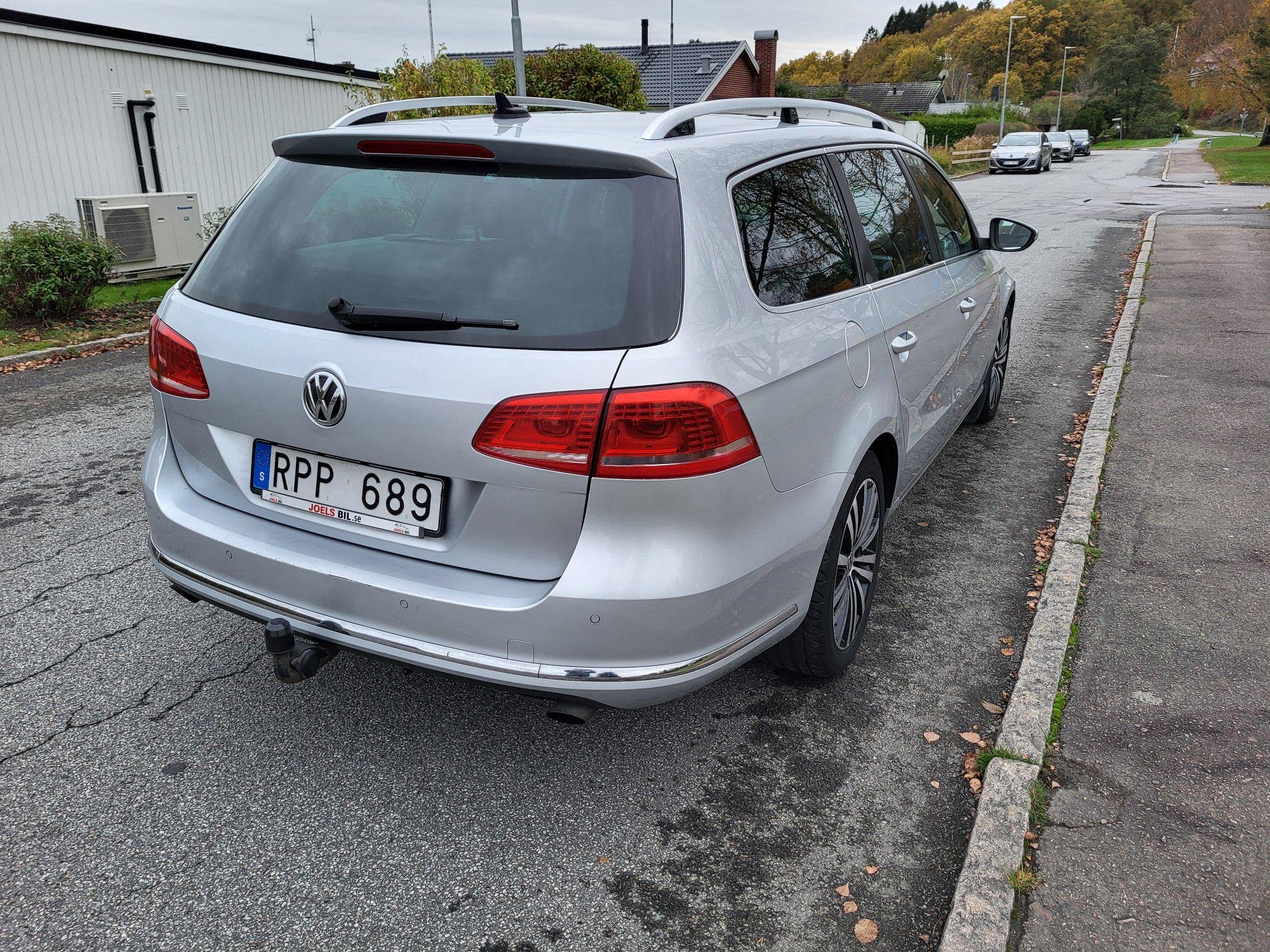 Volkswagen Passat Variant 2.0 TDI DPF BMT 4Motion DSG sekvensiell, 6-trinn, 170ps, 2012