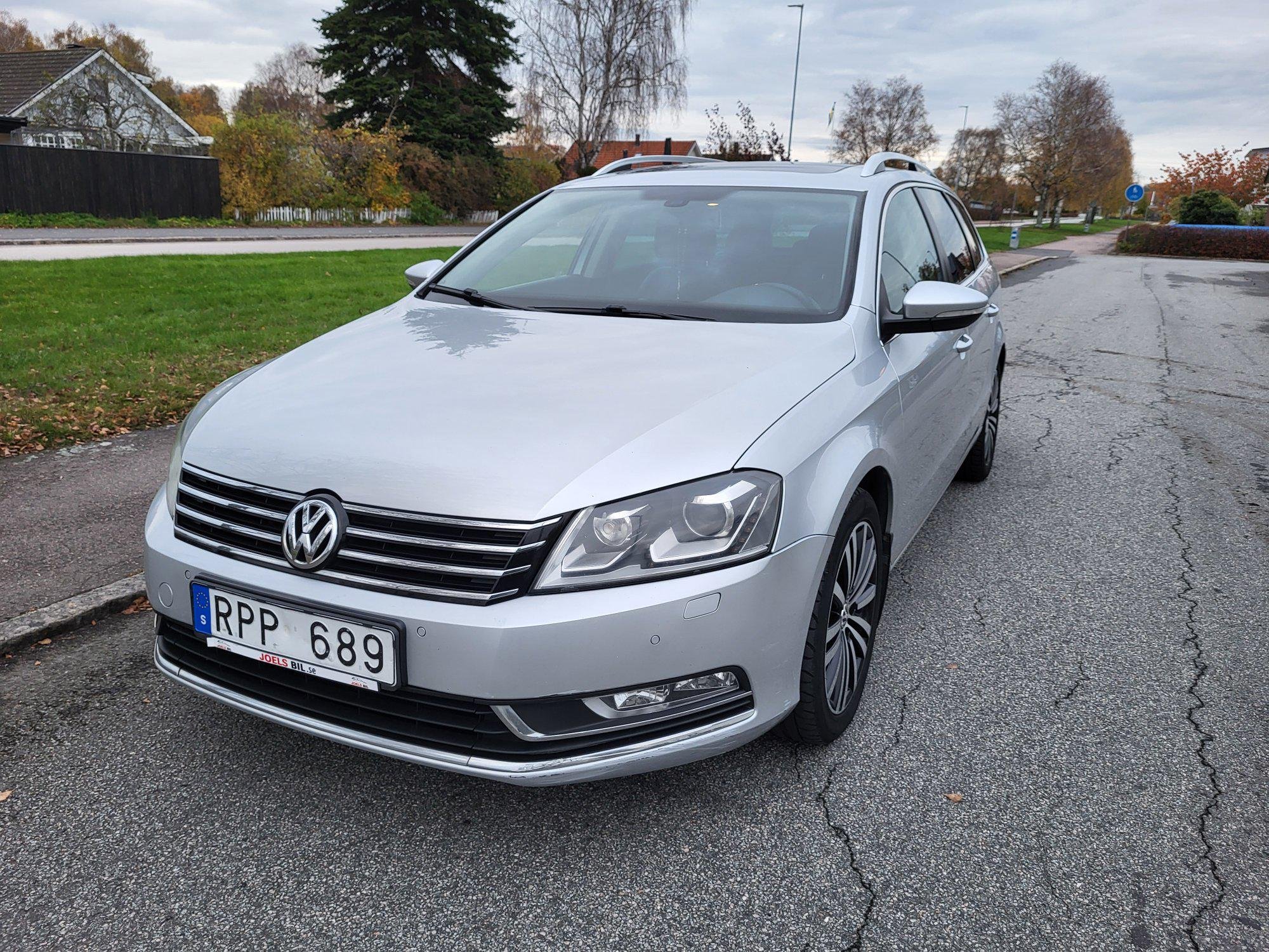 Volkswagen Passat Variant 2.0 TDI DPF BMT 4Motion DSG sekvensiell, 6-trinn, 170ps, 2012