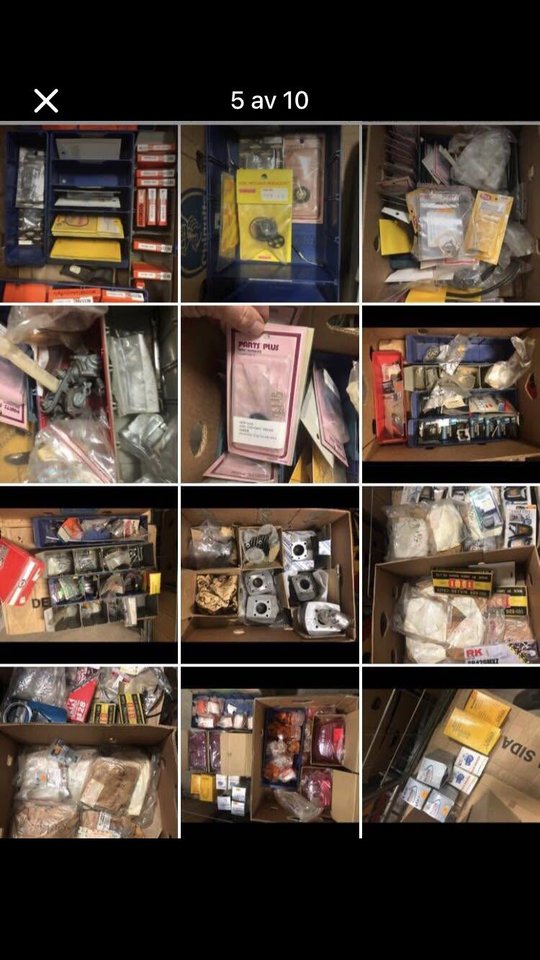 Honda mcdelar bra klumpsumma 