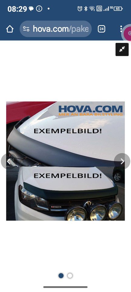 Huvskydd och Vindavisare VW T...