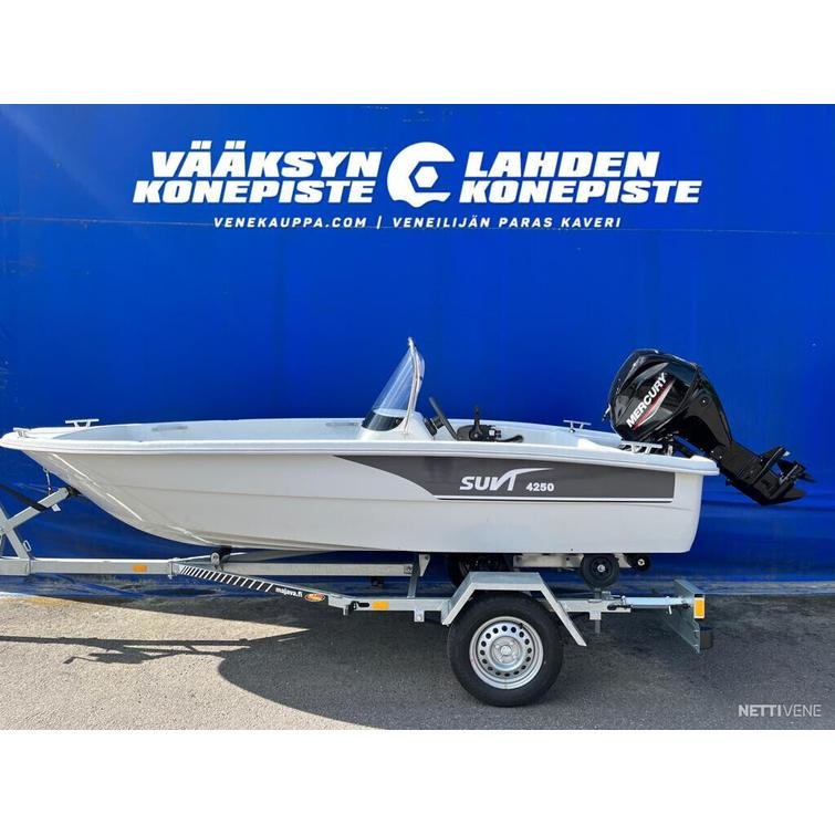 Suvi 4250 med Mercury 20 hk f...