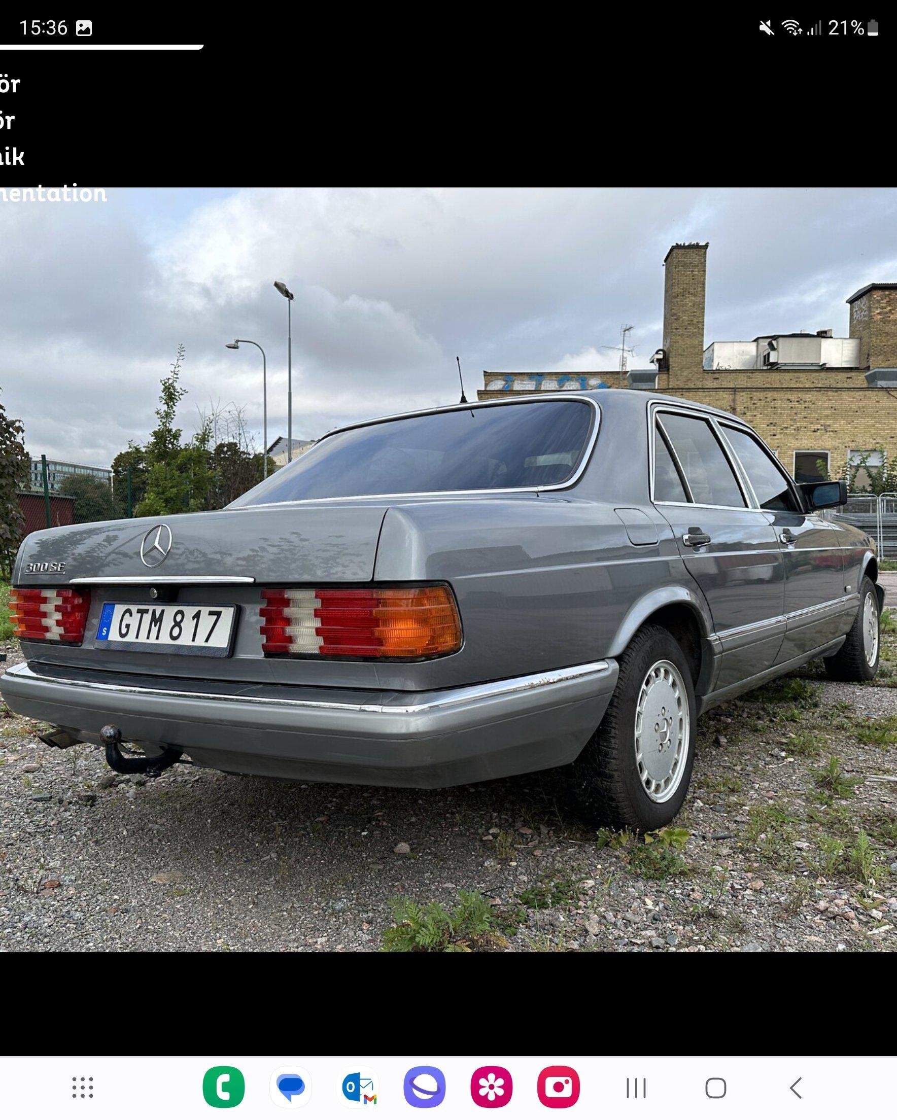 Mercedes-Benz 300 SE Automatic, 4-trinn, 180ps, 1987