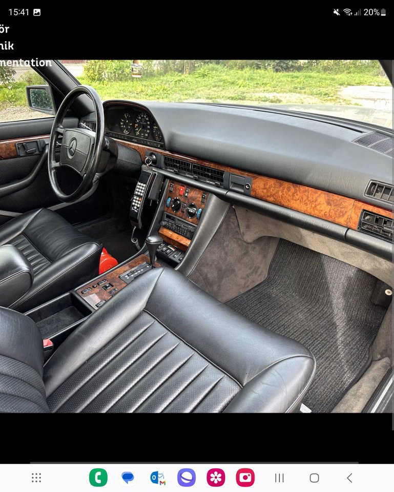 Mercedes-Benz 300 SE Automatic, 4-trinn, 180ps, 1987