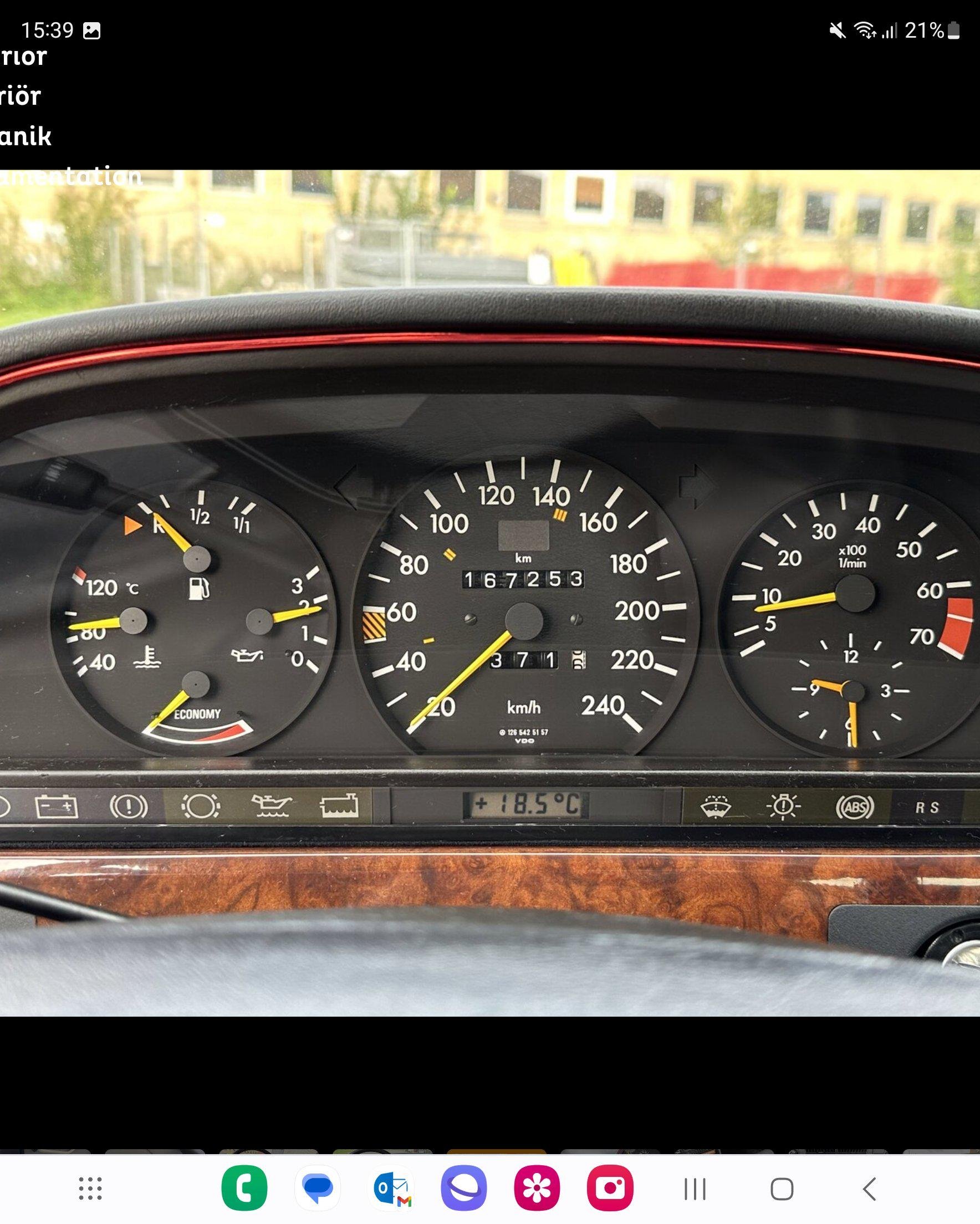 Mercedes-Benz 300 SE Automatic, 4-trinn, 180ps, 1987