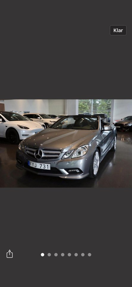 Mercedes-Benz E 200 Cabriolet...