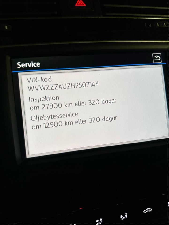 Volkswagen Golf Variant R 2.0 TSI BMT 4Motion DSG sekvensiell, 6-trinn, 300ps, 2017