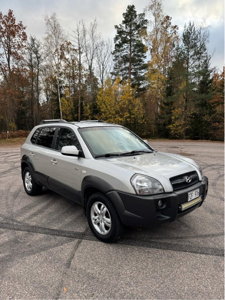 Hyundai Tucson 2.0 4WD Manuell, 141hk, 2008