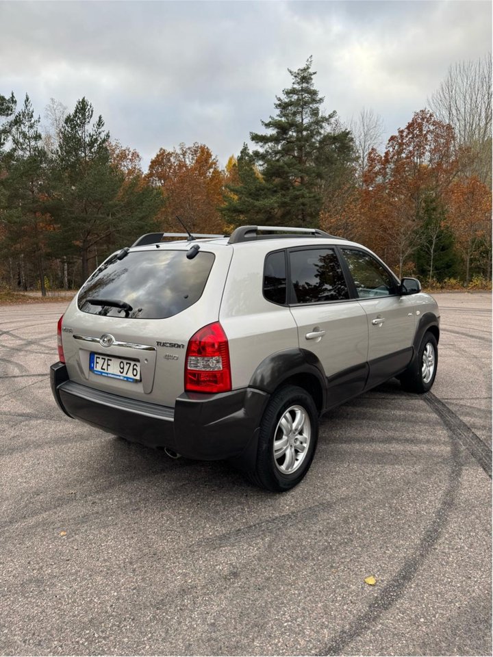 Hyundai Tucson 2.0 4WD Manuell, 141hk, 2008