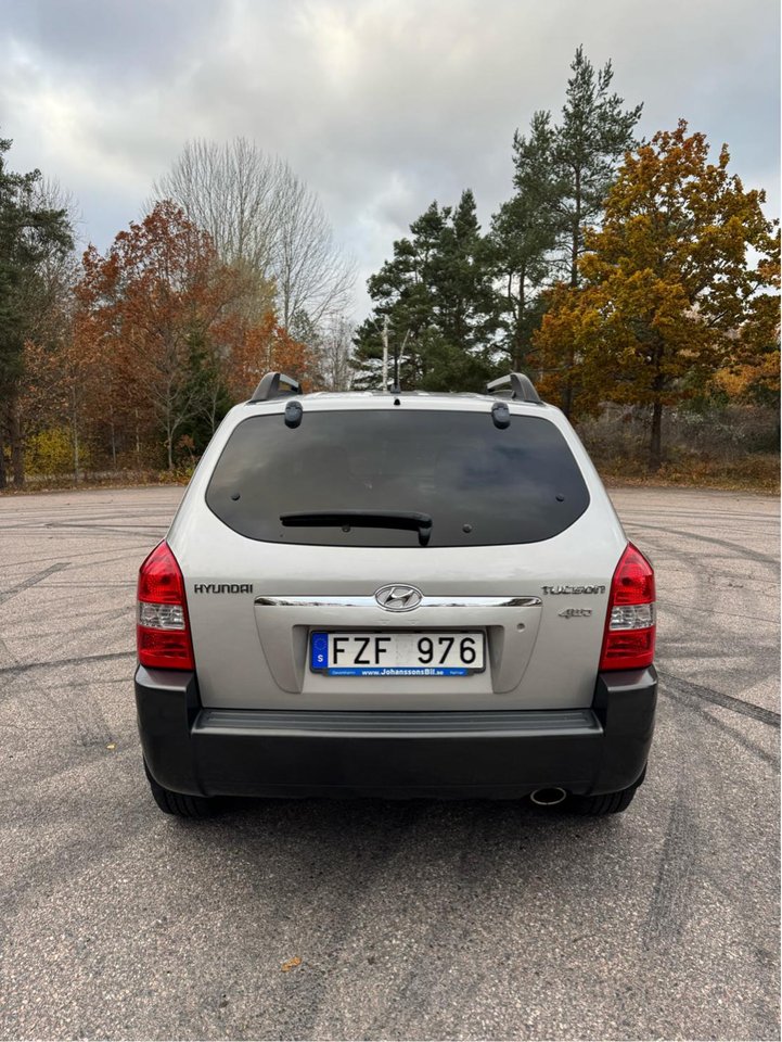 Hyundai Tucson 2.0 4WD Manuell, 141hk, 2008