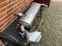 BMW Original Bakre Ljuddämparsystem inkl kromade slutrör