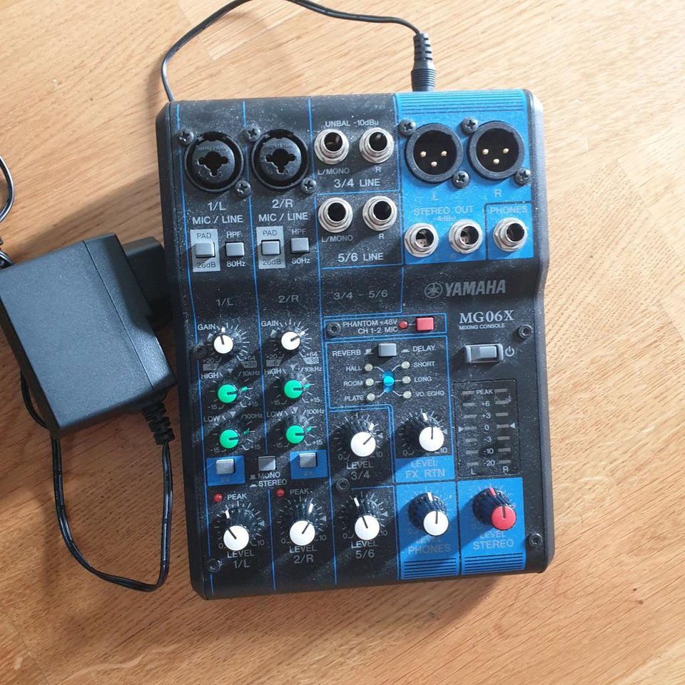 högtalare +mixboard 