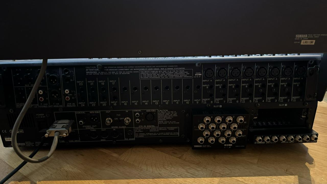 Yamaha 02r Mixerbord