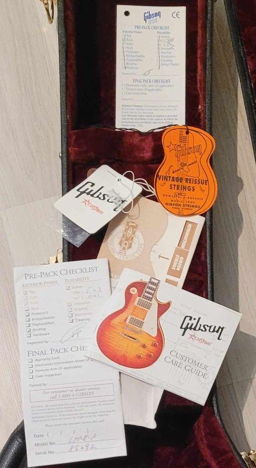 Gibson LPR8, Custom Shop 1958...