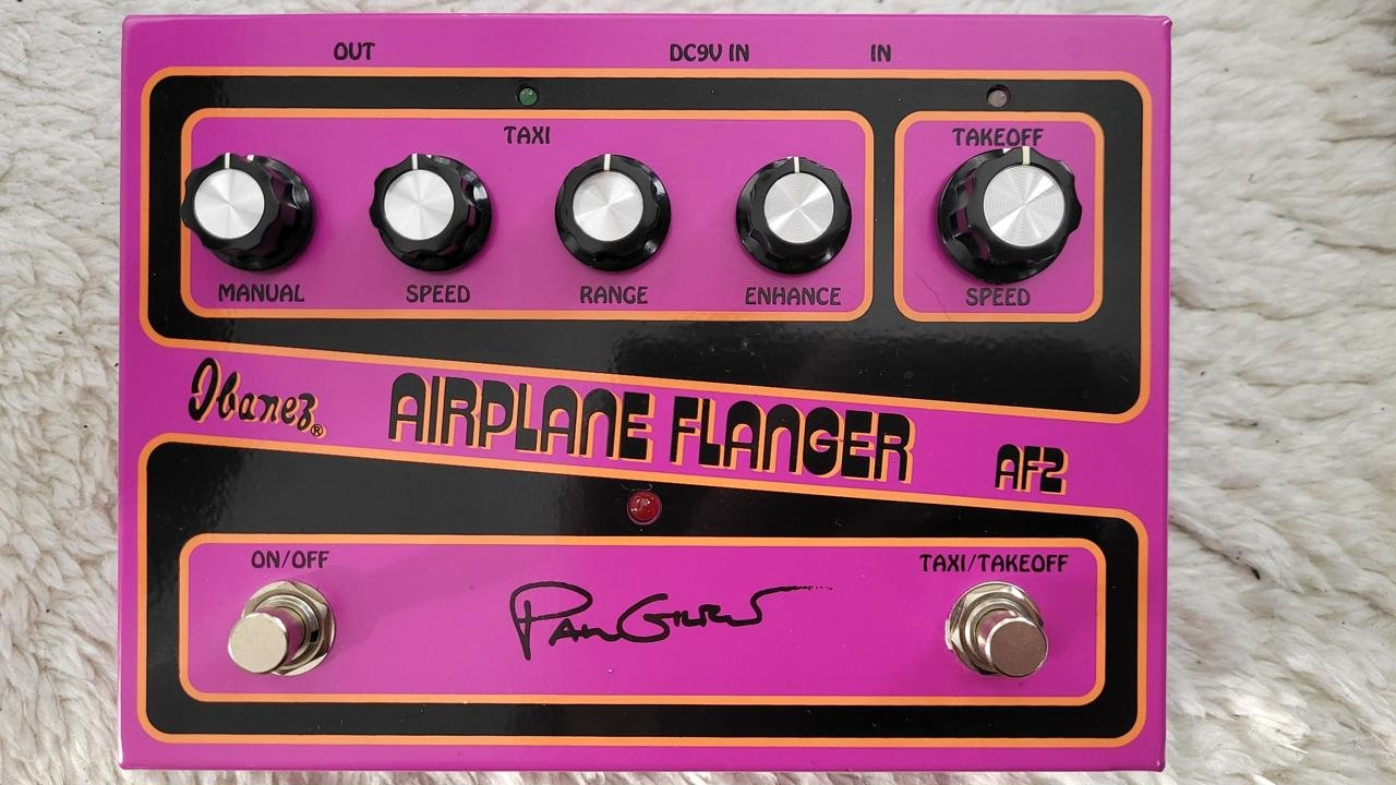 Ibanez Airplane flanger pedal...