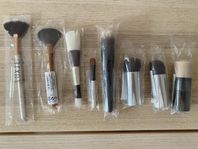 Oanvända högkvalitativa makeupborstar paketpris 