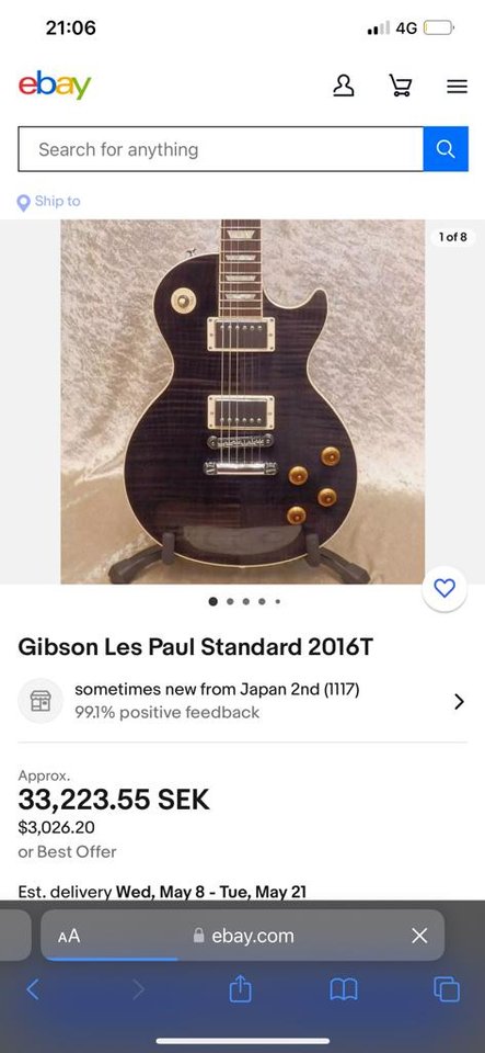 Gibson Les Paul Standard BB