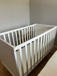 Baby bed with mattress from IKEA