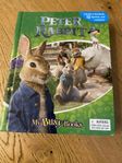 Peter Rabbit storybook with figurines/playmat
