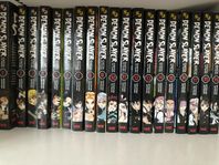 Demon Slayer manga volym 1-19