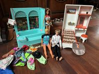 Barbie vintage docka möbler