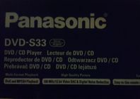 Panasonic DVD /CD spelare