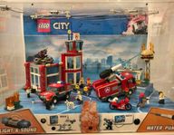 Lego Display - Butiksdisplay - City Brandstation. 