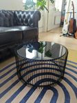 Black wire coffee table