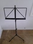 Thoman Music stand Aluminium black 