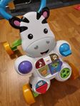 baby walker/ gåvagn fisher price zebra