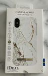 Ideal mobilskal Carrara Gold IPhone X / XS 