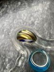 smycke Ring x 2 retro trend accessoar acrylic ring nyskick