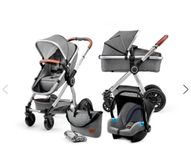 Barnvagn set inklusive babyskydd från Kinderkraft
