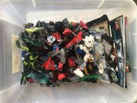 Leksaker retro: flera Bionicle figurer