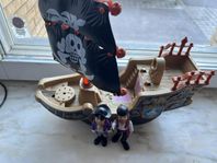 pirate ship and two pirates