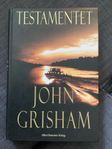 Inbunden bok: Testamentet av John Grisham. säljes billigt. 