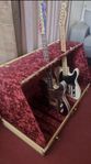 Fender Tweed hardcase gitarrställ 