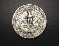 US Quarter Dollar 1967 No Mint Mark
