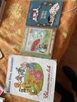 3 vintage barnböcker 
