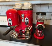 Kitchenaid espressobryggare med kaffekvarn